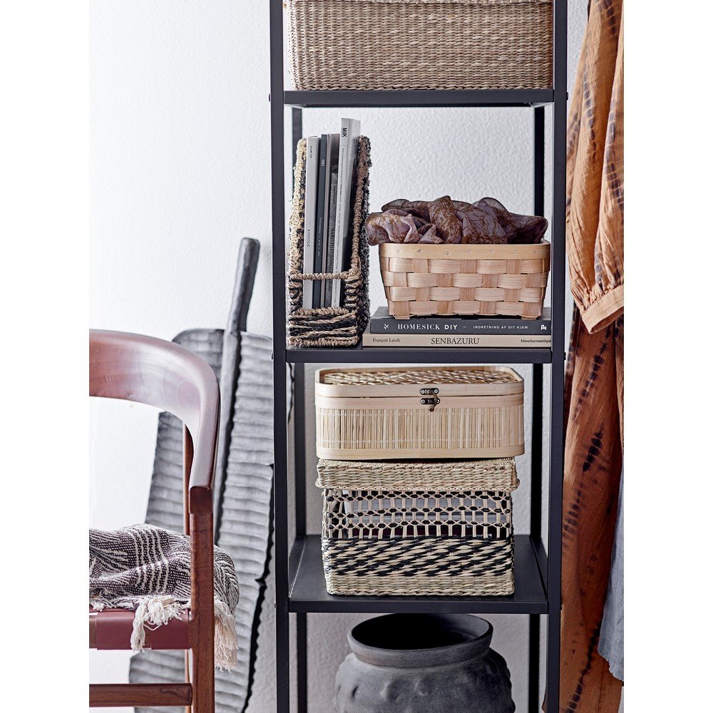 Czarny metalowy stojak na ubrania 90x183x40 cm Valde – Bloomingville (zdjęcie 3)