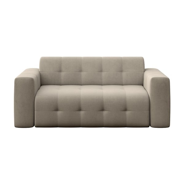 Jasnobrązowa aksamitna sofa 199 cm Tuil – Rodier