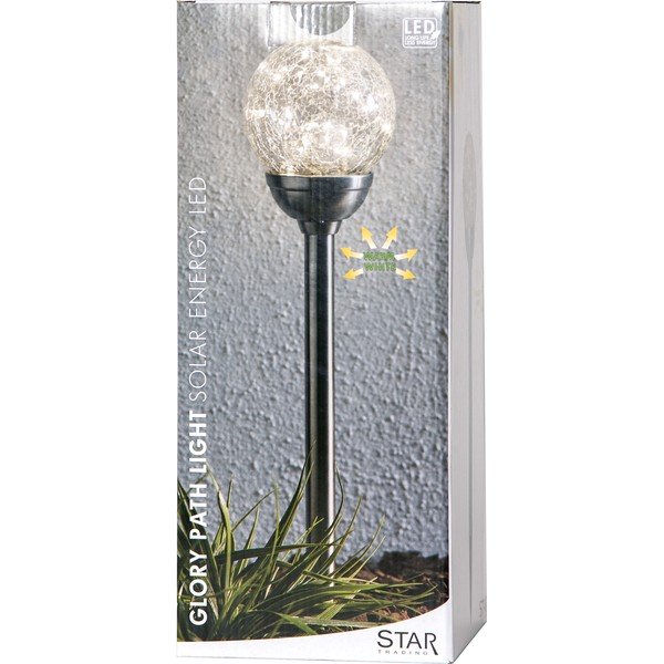 Solarna lampa ogrodowa LED Star Trading Glory, wys. 45 cm-image-1