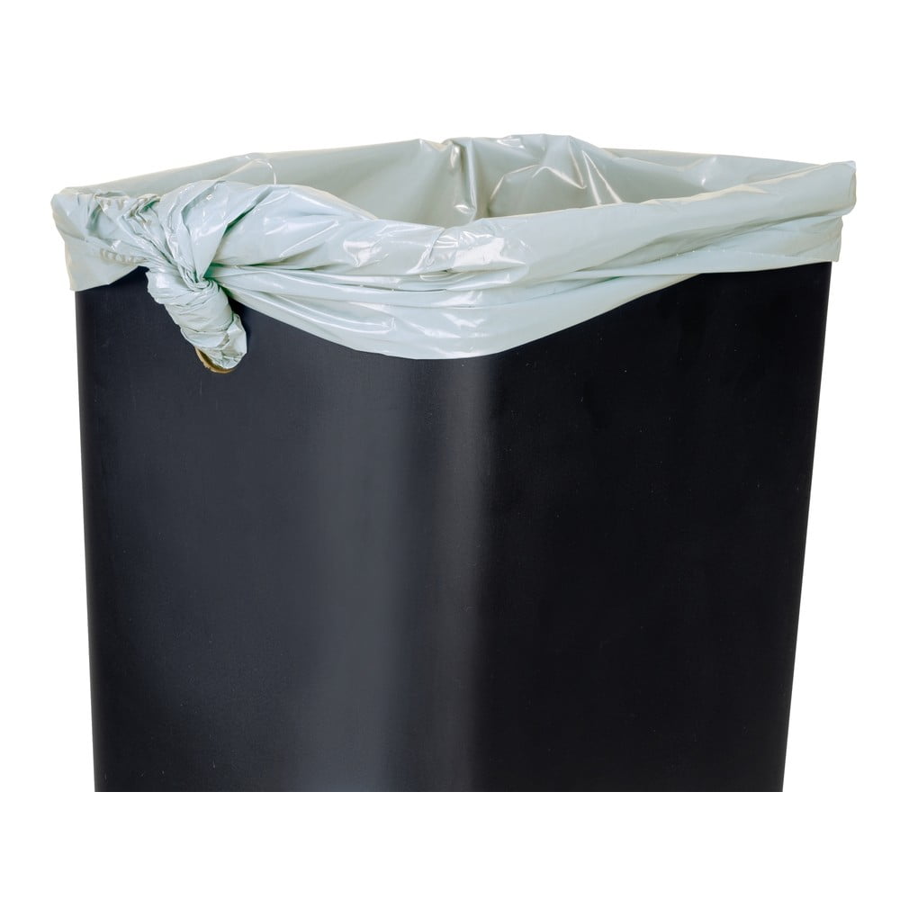 Stalowy kosz na śmieci z pedałem w kolorze matowej czerni 20 l Design – Wenko (zdjęcie 5)