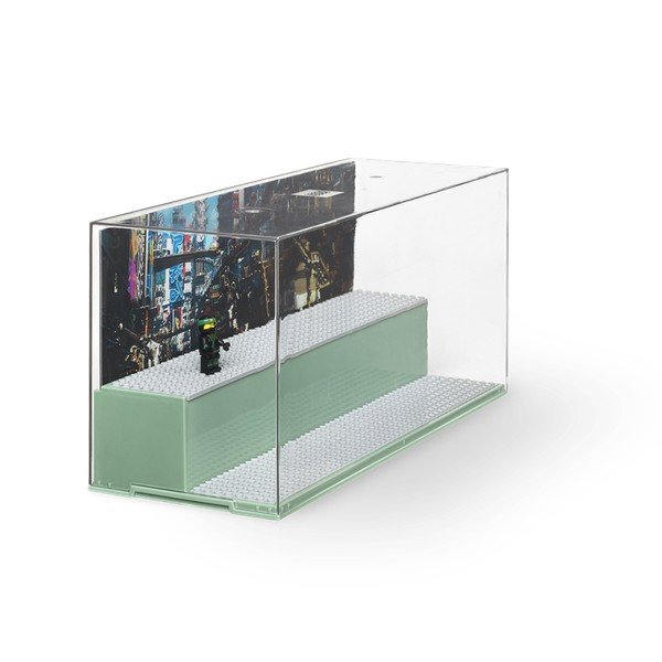 Zielona witryna kolekcjonerska na figurki LEGO®-image-3