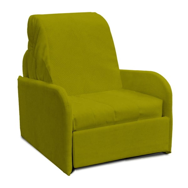 Zielony fotel rozkładany 13Casa Paul
