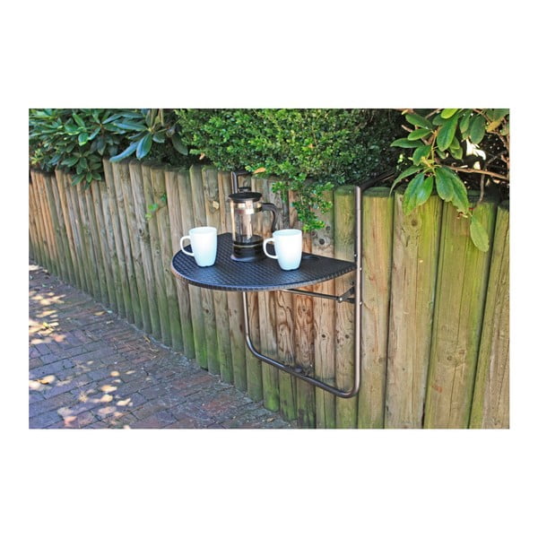 Wiszący stolik balkonowy 36x70 cm Ventana – Garden Pleasure-image-1