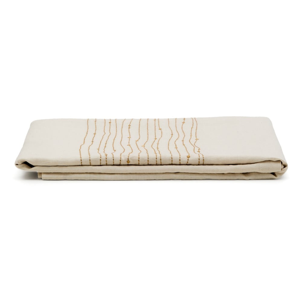 Obrus z mieszanki lnu 150x250 cm Flia – Kave Home (zdjęcie 3)