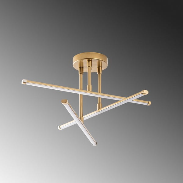 Lampa sufitowa LED w kolorze złota 26x51 cm Umut – Opviq lights-image-1