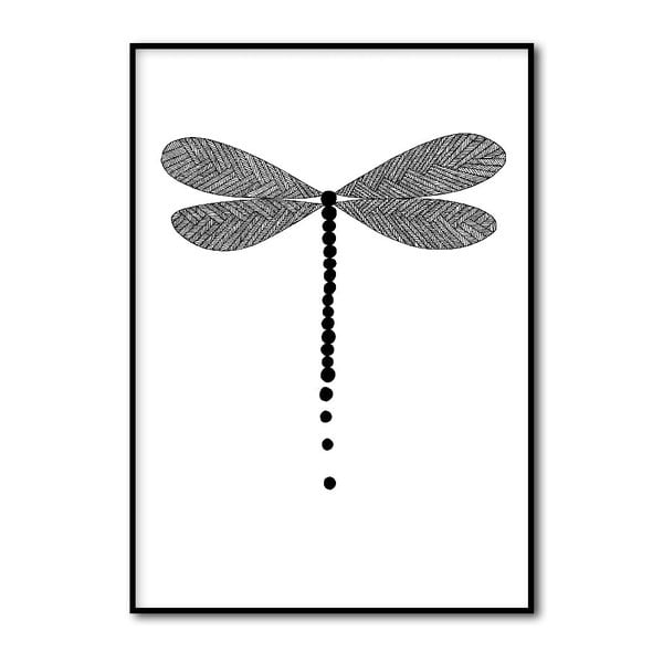 Plakat autorski Dragonfly, A4