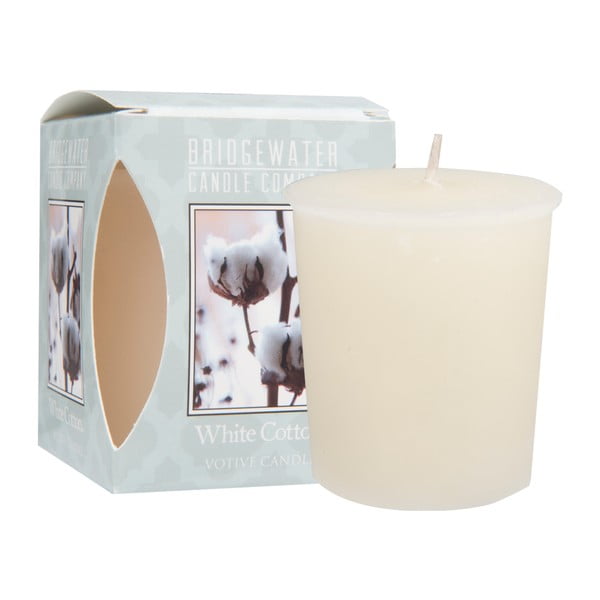 Zapachowa świeca czas palenia 15 h White Cotton – Bridgewater Candle Company