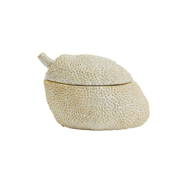Dekoracyjny ceramiczny pojemnik z pokrywką Durio – Light & Living
