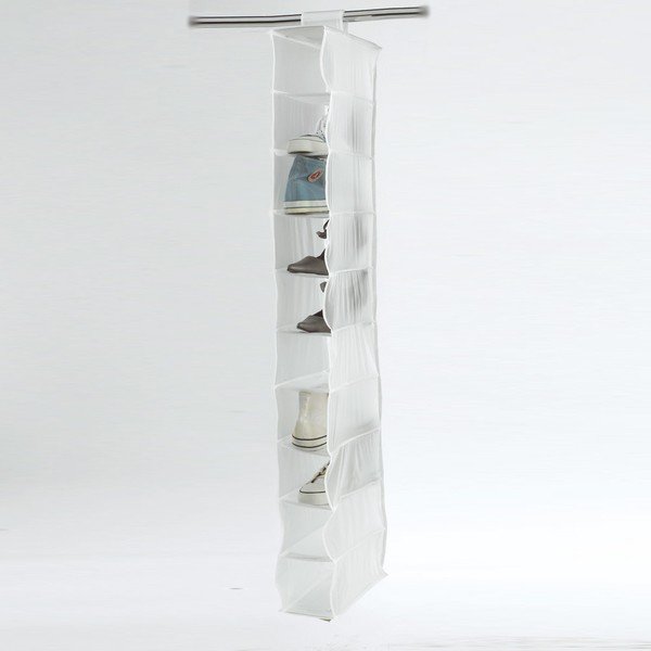 Tekstylny organizer wiszący Compactor Garment White