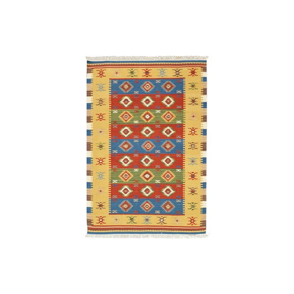 Ręcznie tkany dywan Kilim Classic K38, 155x215 cm