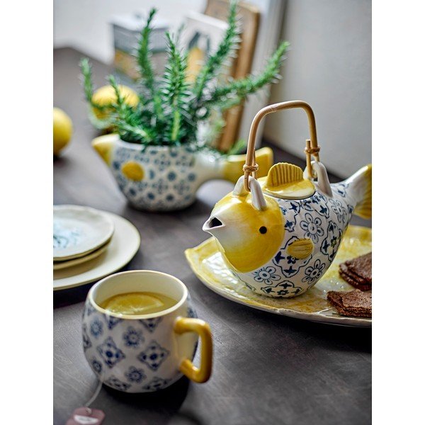 Kamionkowa osłonka na doniczkę Wrenna – Bloomingville-image-2
