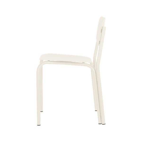 Beżowe metalowe krzesło ogrodowe Kei – noo.ma-image-2