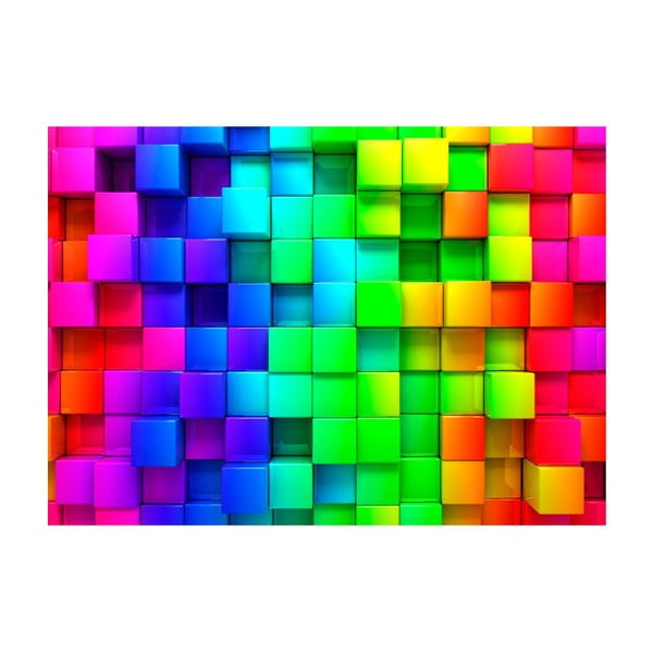 Tapeta wielkoformatowa Bimago Cubes, 400x280 cm