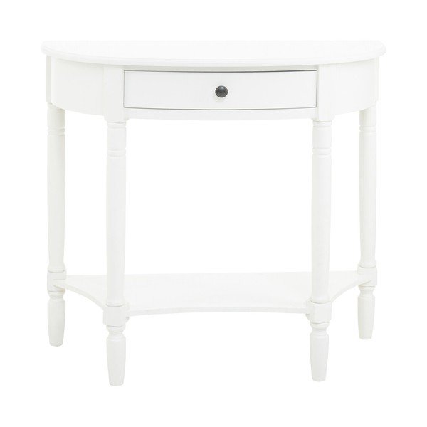 Biała konsola z litego drewna sosnowego 32x93 cm Heritage – Premier Housewares-image-4