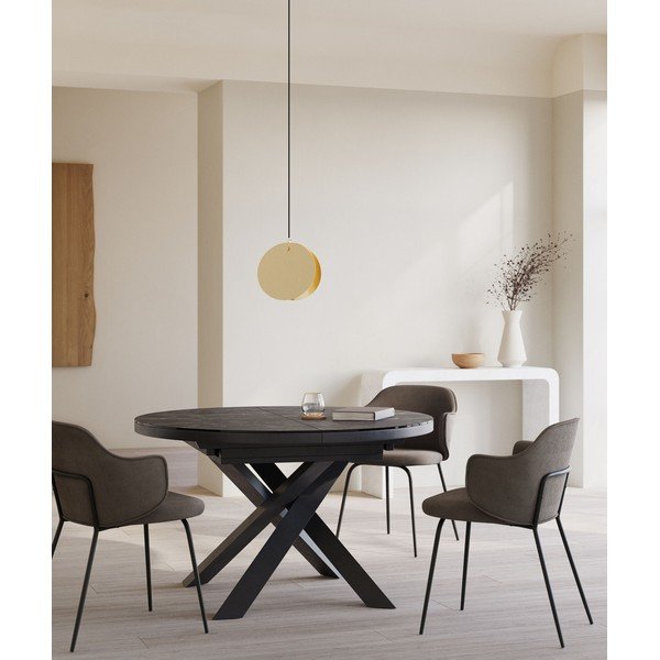 Lampa wisząca w kolorze złota z metalowym kloszem Monica – Kave Home-image-3