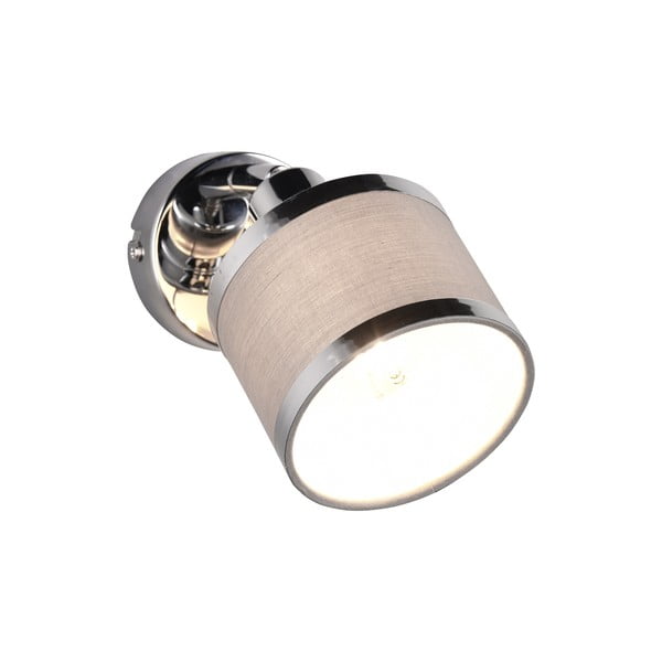 Kinkiet w beżowo-srebrnym kolorze ø 10 cm Arosa – Trio-image-1