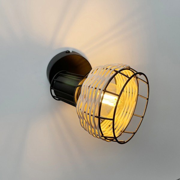 Czarny kinkiet Straw – Fischer & Honsel-image-1