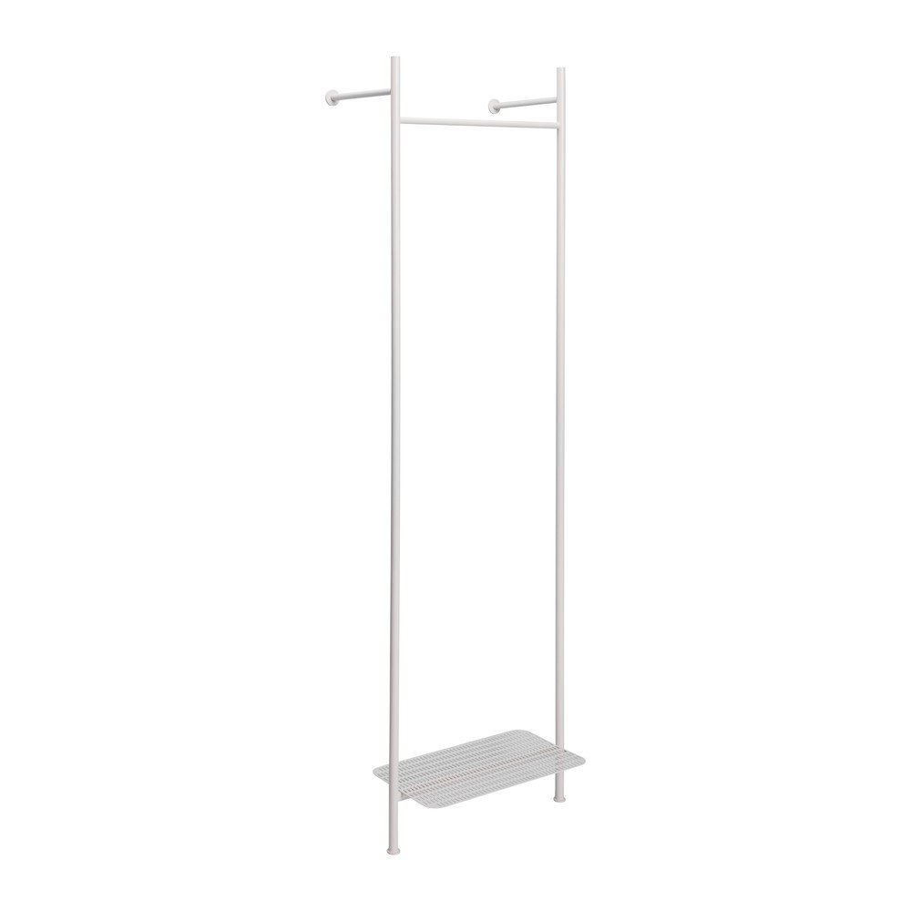 Jasnoszary metalowy stojak na ubrania ścienny 52x180x27 cm Nobly – Hübsch