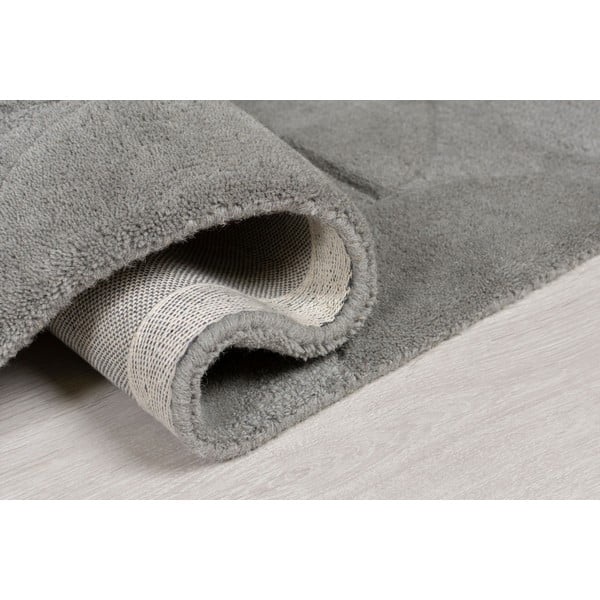 Szary wełniany dywan Flair Rugs Gigi, 120x170 cm-image-2