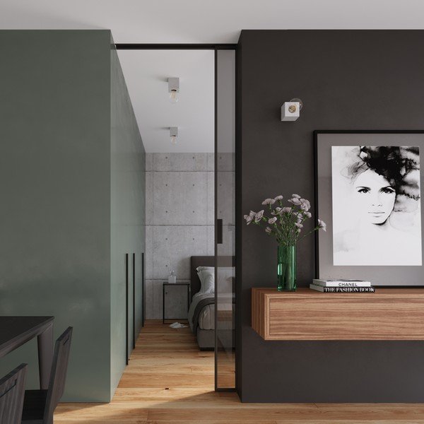 Szara lampa sufitowa 10x10 cm Gabi – Sollux-image-1