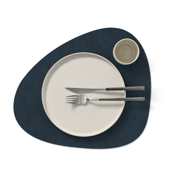 Mata stołowa ze skóry ekologicznej 37x44 cm Curve L Nupo – LIND DNA-image-1