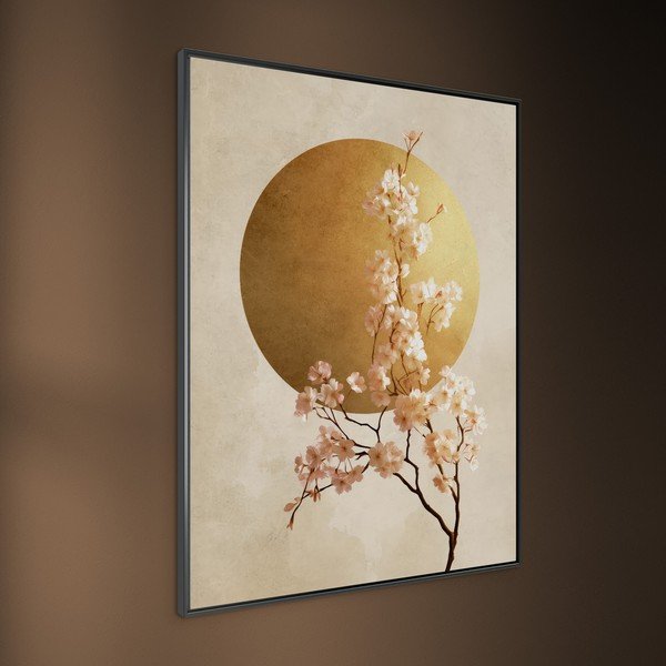 Obraz drukowany z ramą w zestawie 60x80 cm Cherry Blossoms – Styler-image-3