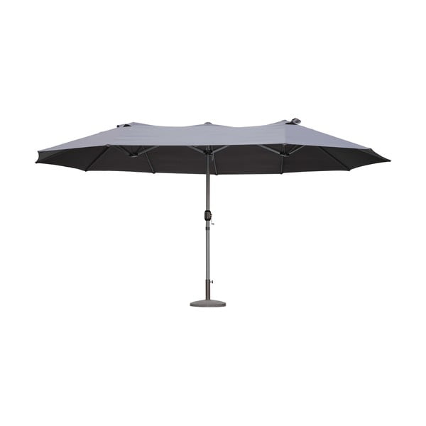 Jasnobrązowy parasol ogrodowy 265x460 cm – Garden Pleasure