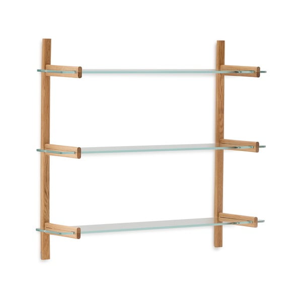 Szklany komponent – półka 3 szt. 110x1 cm Sitra – Kave Home-image-2