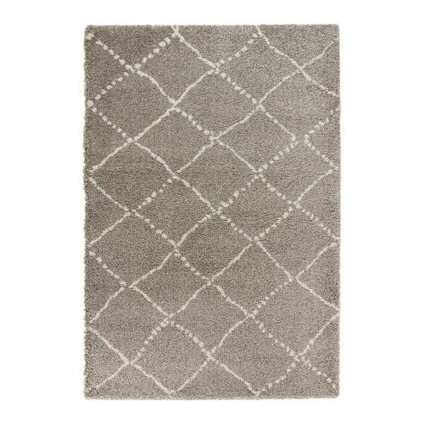 Szaro-kremowy dywan Mint Rugs Allure Ronno Grey Creme, 120x170 cm
