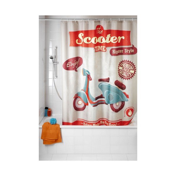 Zasłona prysznicowa Wenko Scooter-image-1