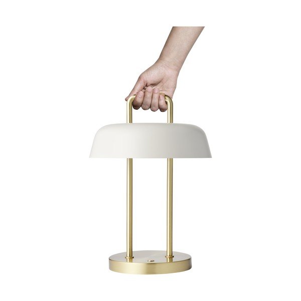 Biała lampa stołowa Hammel Heim-image-2