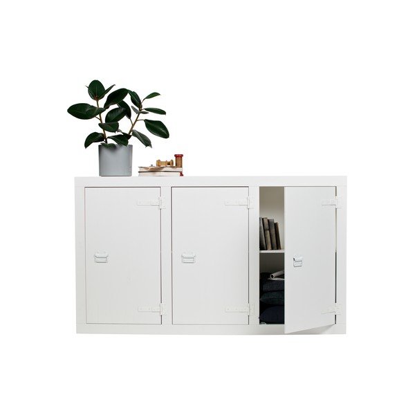 Biała komoda z drewna sosnowego vtwonen Bunk-image-4