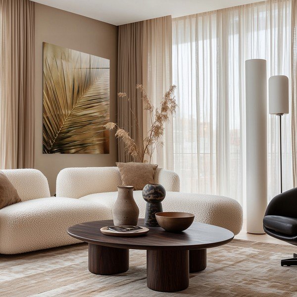 Szklany obraz drukowany 80x120 cm Gold Palm  – Styler-image-2