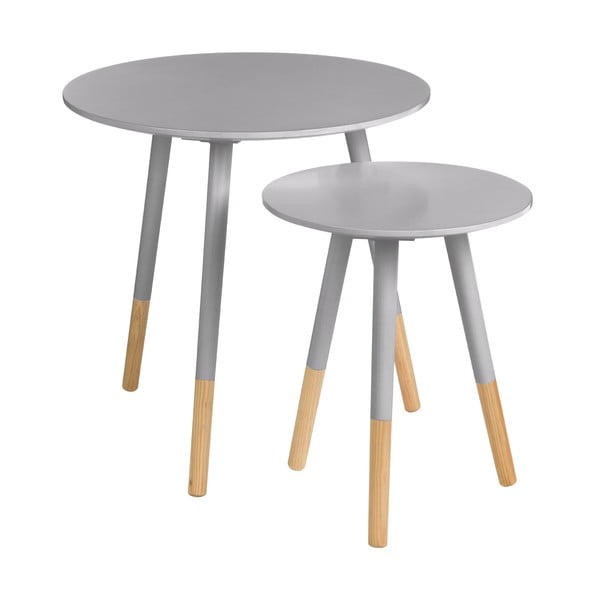 Okrągłe stoliki zestaw 2 szt. ø 48 cm Viborg – Premier Housewares