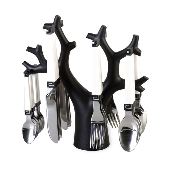 Zestaw 24 sztućców ze blokiem Vialli Design-image-2