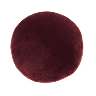 Czerwona poduszka dekoracyjna z mikrowłókna Tiseco Home Studio Marshmallow, ø 40 cm