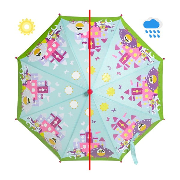 Parasol dziecięcy zmieniający kolor Ambiance Fairy Princess, ⌀ 70 cm