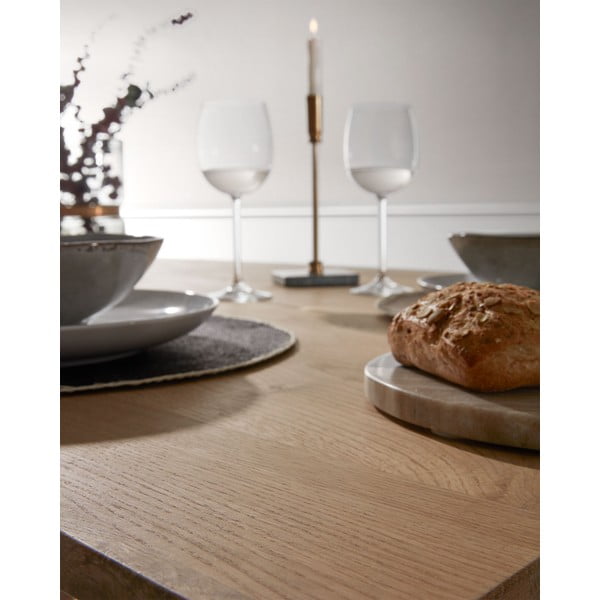 Stół z blatem w dekorze dębu 100x200 cm Armande – Kave Home-image-2