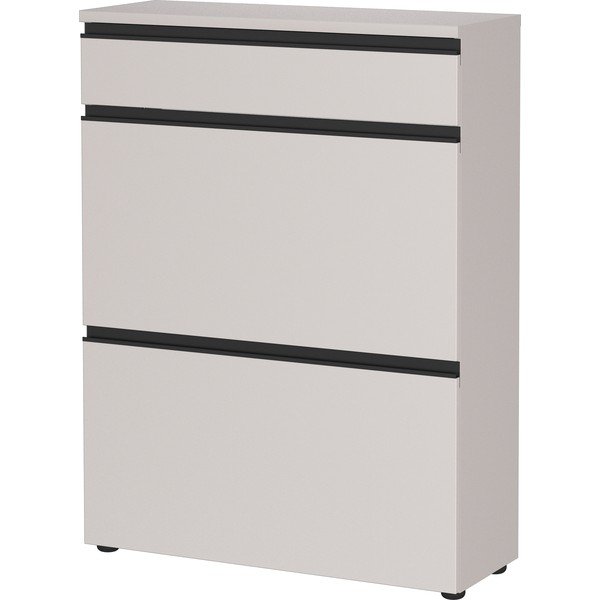 Kremowa szafka na buty 80x107x29 cm Baldone – Germania