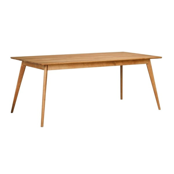 Stół do jadalni z drewna dębowego Folke Yumi, 190x90 cm
