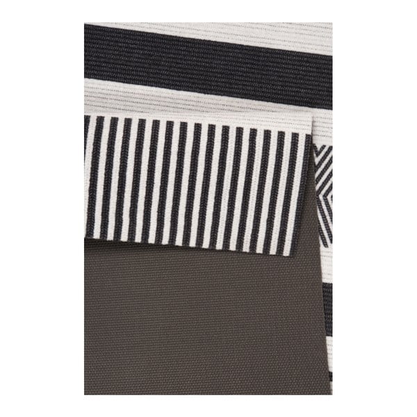 Czarno-szary chodnik Zala Living Cook & Clean Urban, 45x140 cm-image-1