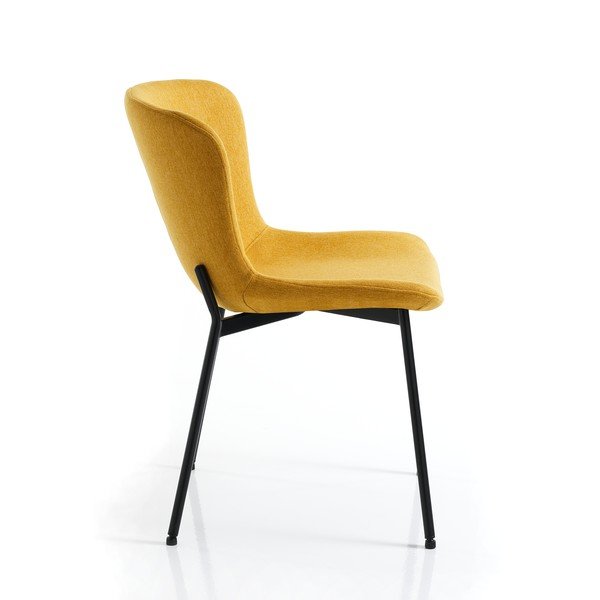 Krzesła w kolorze ochry zestaw 2 szt. Snug – Tomasucci-image-2