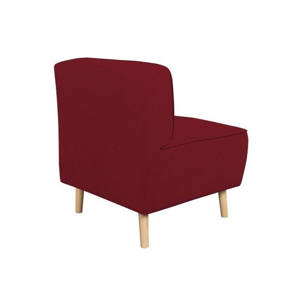 Czerwony fotel Kooko Home Lounge-image-2