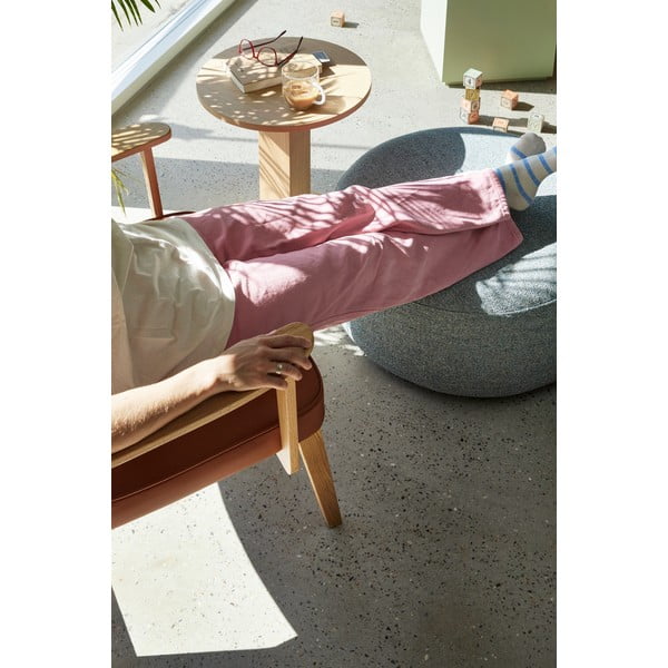 Szary puf Marshmellow – Hübsch-image-3