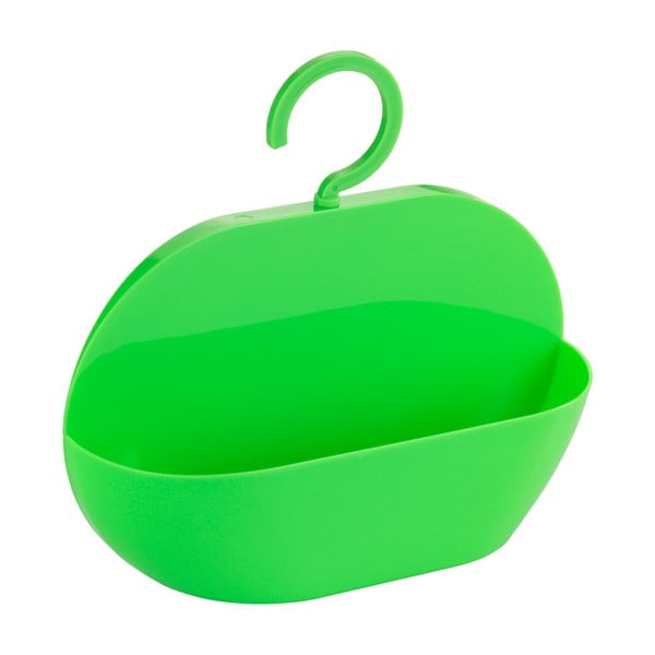 Zielony koszyk wiszący pod prysznic Wenko Cocktail Green