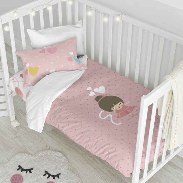 Bawełniana pościel dziecięca do łóżeczka 115x145 cm Dancing – Mr. Fox-image-2