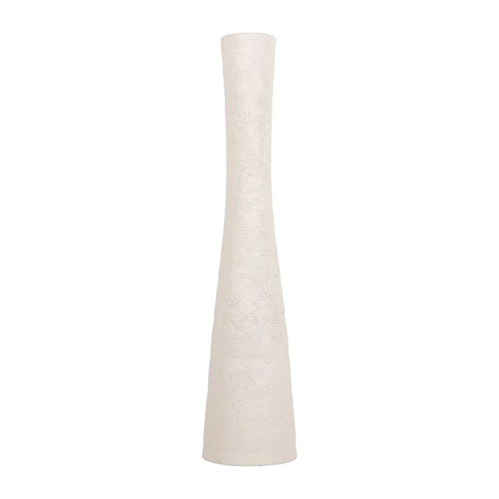 Biały ceramiczny wazon (wysokość 29 cm) Cone – S|P Collection