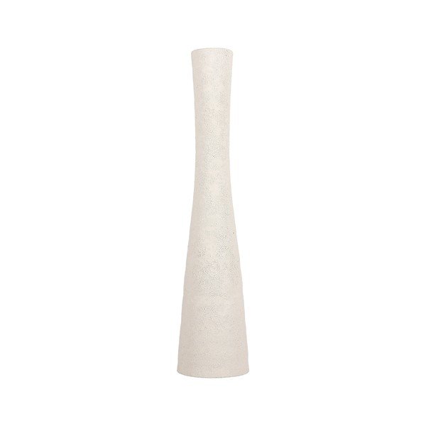 Biały ceramiczny wazon (wysokość 29 cm) Cone – S|P Collection