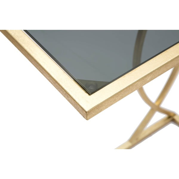 Stolik ze szklanym blatem 25.5x45.5 cm Glam – Mauro Ferretti-image-3