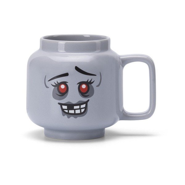 Szary ceramiczny kubek dla dzieci do latte 530 ml Zombie – LEGO®